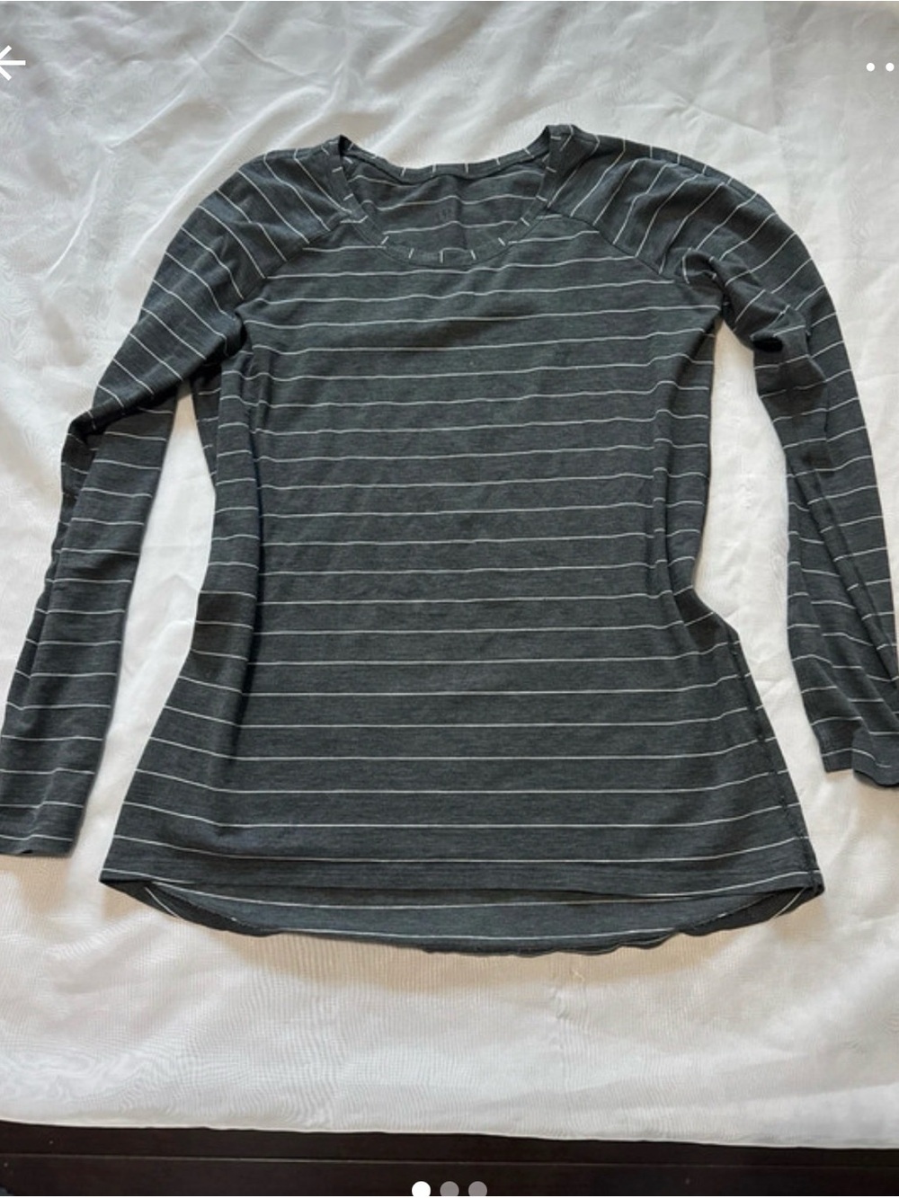 lululemon athletica Charcoal Gray top